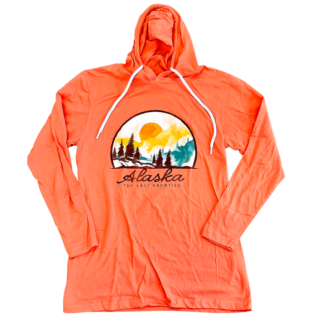 Alaska Sweatshirt, Alaska Sweater, Retro Sunset Shirt, Mountain