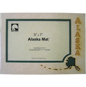 Alaska 4x6 Photo Frame Metal Bear and Tree