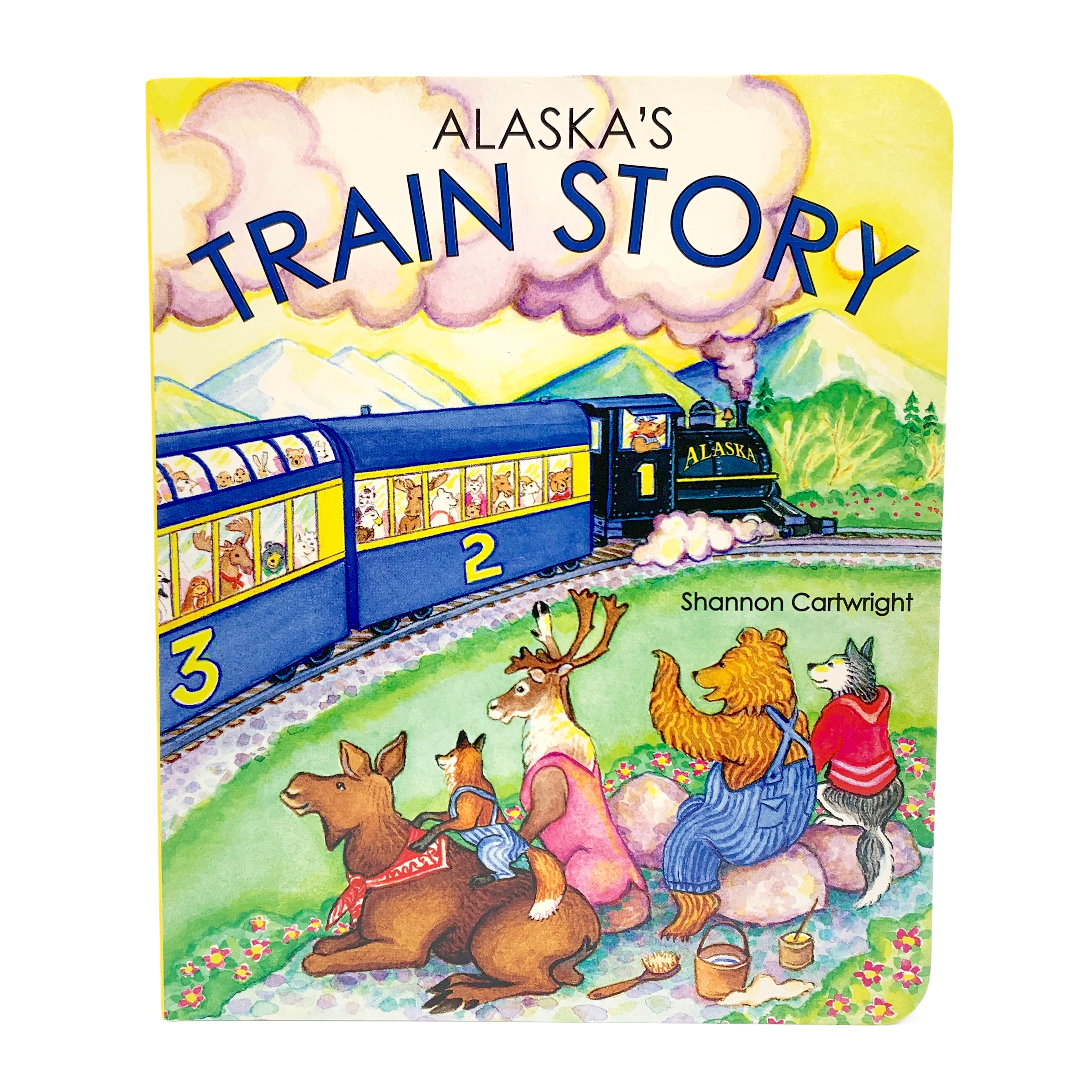 Alaska's Train Story Board Book