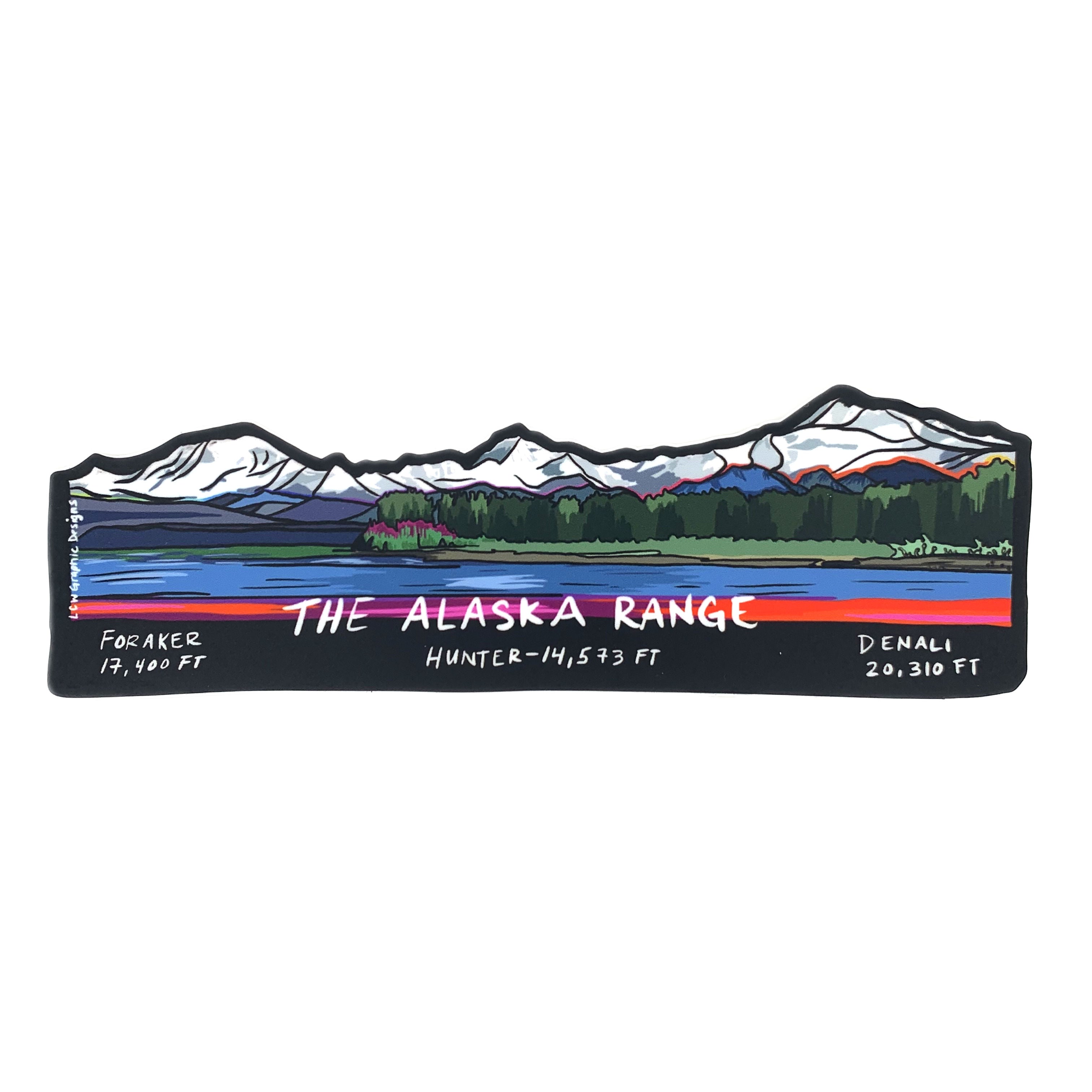 Alaska Range Sticker